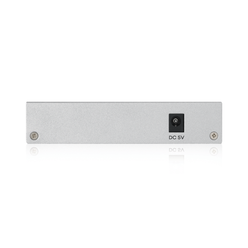 Коммутатор/ ZYXEL GS1200-5 Smart L2 Switch, 5xGE, Desktop, Silent, Supports VLAN, IGMP, QoS and Link Aggregation