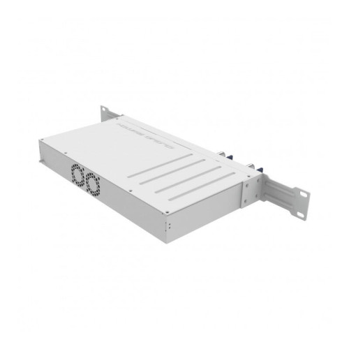 Коммутатор/ CRS504-4XQ-IN Cloud Router Switch with Quad-Core A9531 650 MHz CPU, 16 x 25G port 98DX4310 switch chip, 64 MB RAM, 4 x 100G QSFP28 ports, 1 x 100Mbit Eth port for management, RouterOS L5, desktop case