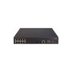 Коммутатор H3C/ H3C S5130S-10P-HPWR-EI L2 Ethernet Switch with 8*10/100/1000BASE-T PoE+ Ports(AC 125W), and 2*1000BASE-X SFP Ports,(AC)