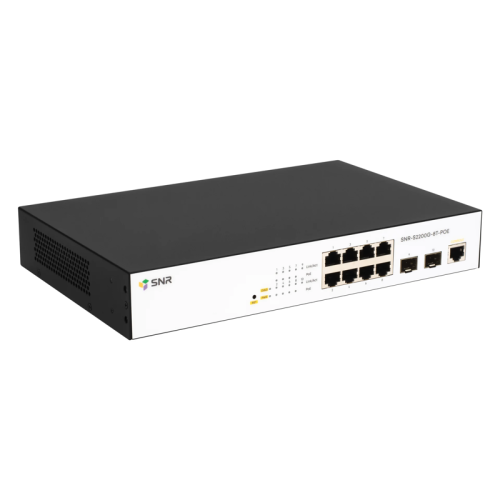 Коммутатор/ Управляемый POE коммутатор уровня 2 SNR-S2200G-8T-POE Коммутатор/ Управляемый POE коммутатор уровня 2 SNR-S2200G-8T-POE