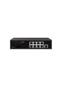 Коммутатор Trassir TR-NS1109-120-8PoE (L2) 9x100Мбит/с 8PoE неуправляемый