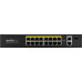 Коммутатор Netis P116GH (L2) 16x100Мбит/с 2x1Гбит/с 1SFP 16PoE 16PoE+ 240W неуправляемый Коммутатор Netis P116GH (L2) 16x100Мбит/с 2x1Гбит/с 1SFP 16PoE 16PoE+ 240W неуправляемый