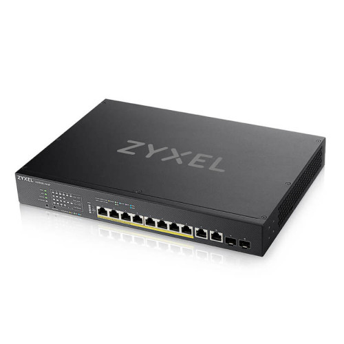 ZYXEL Hybrid Smart PoE ++ ZYXEL NebulaFlex XS1930-12HP switch, 19 