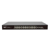 Управляемый L2+ PoE коммутатор Gigabit Ethernet на 24 RJ45 PoE + 4 x GE SFP порта/ Управляемый L2+ PoE коммутатор Gigabit Ethernet на 24 RJ45 PoE + 4 x GE SFP порта. Порты: 24 x GE (10/100/1000 Base-T) с поддержкой PoE (IEEE 802.3af/at), 4 x GE SFP (1000 