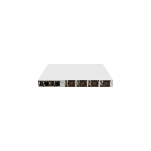Коммутатор/ CRS520-4XS-16XQ-RM Cloud Router Switch with Quad-Core AL52400 2 GHz CPU, 4 GB RAM, 98CX8410 switch chip, 2 x 10G Eth ports, 4 x 25G SFP28 ports, 16 x 100G QSFP28 ports, RouterOS L5, 1U rackmount enclosure, dual hot-swap PSU, 4 x hot-swap fans