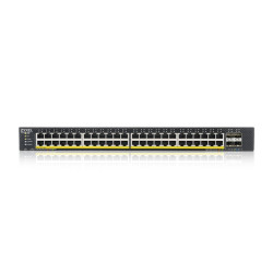 Коммутатор/ XGS1935-52HP, 52 Port Smart Managed PoE Switch, 48x Gigabit PoE and 4x 10G SFP+, hybrid mode, standalone or NebulaFlex Cloud, 375 Watt PoE