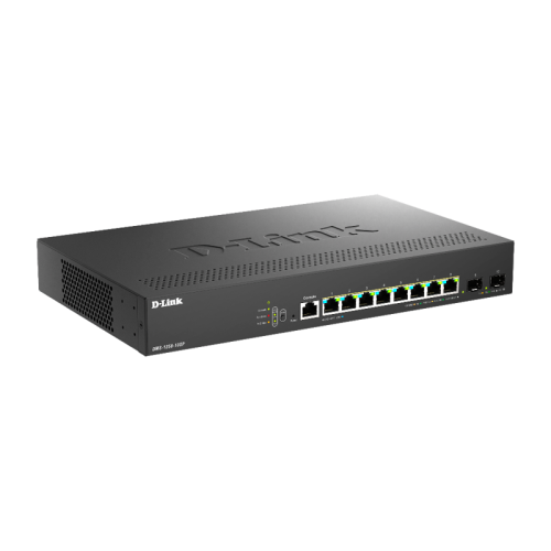 Коммутатор/ Управляемый L2 PoE-коммутатор, 8x2.5GBase-T PoE, 2x10GBase-X SFP+, PoE-бюджет 240 Вт, защита от статического электричества до 6 кВ, CLI, консольный порт RJ-45