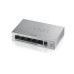 Коммутатор/ ZYXEL GS1005HP Switch PoE +, 5xGE (4xPoE +), desktop, metal, silent, PoE budget 60 W