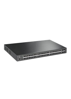 Коммутатор/ JetStream™ 48-Port Gigabit and 4-Port 10GE SFP+ L2+ Managed Switch with 48-Port PoE+