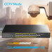 Коммутатор/ 24-Port Layer 2 Managed Gigabit PoE+ Switch with 4 Gigabit Combo Ports, 300W Коммутатор/ 24-Port Layer 2 Managed Gigabit PoE+ Switch with 4 Gigabit Combo Ports, 300W