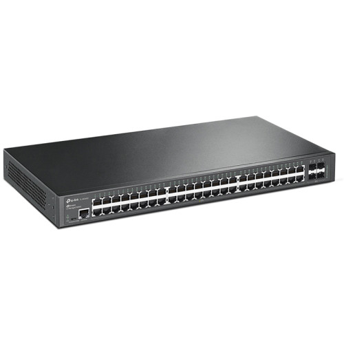 Коммутатор/ Jetstream 48-port gigabit L2+ managed switch with 4-gigabit uplink ports, 48 10/100/1000Mbps RJ-45 port, 4 1000Mbps SFP slots