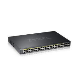 Коммутатор/ ZYXEL NebulaFlex Pro GS2220-50HP Hybrid L2 PoE+ Switch, 19 
