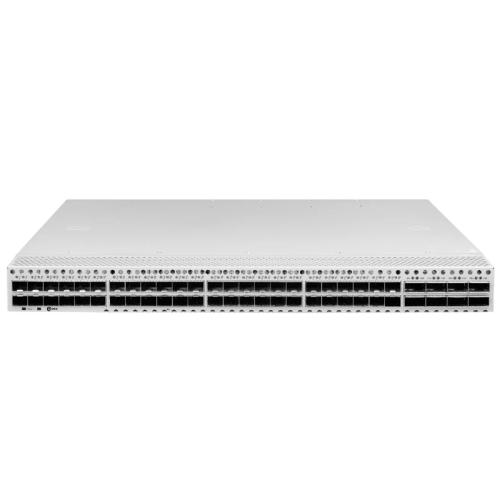 Коммутатор/ Управляемый коммутатор уровня L3, 48 портов 25G SFP28, 8 портов 100G QSFP28, консольный порт, порт управления MGMT, 2 сменных БП (поставляются отдельно)
