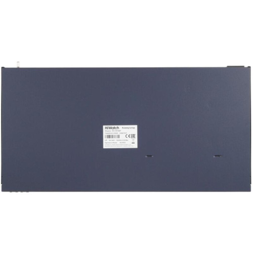Коммутатор HiWatch DS-S1816GP (L2) 16x100Мбит/с 1x1Гбит/с 16PoE 125W неуправляемый