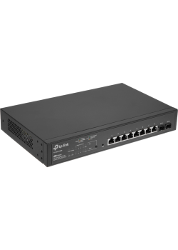 Коммутатор TP-Link SG2210MP (L2+) 8x1Гбит/с 2SFP 8PoE+ 150W управляемый