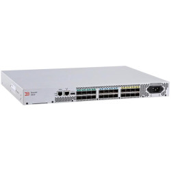 Коммутатор Brocade G610 24-port FC Switch, 24-port licensed, incl 24x 32Gb SWL SFP+, Enterprise SW Bundle (ISL Trunking, Fabric Vision, Extended Fabric), FOS NOTupgradable, 1 PS, Rail Kit, 1Y Warranty