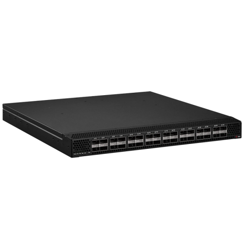 Коммутатор/ Управляемый коммутатор, 32 порта 100GbE QSFP28, 1 порт USB, консольный порт, порт управления MGMT, 2 сменных блока питания