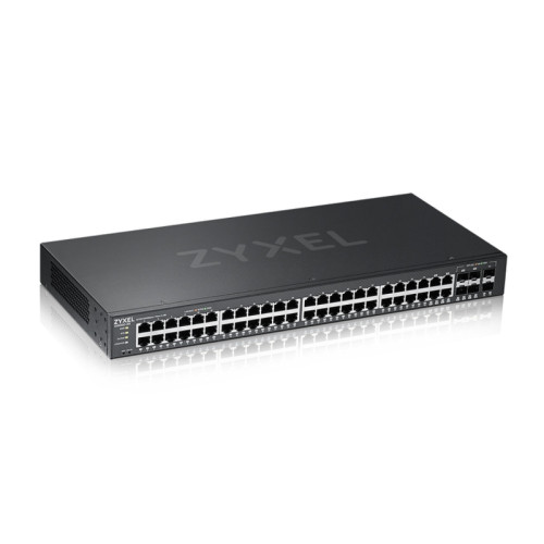 Коммутатор/ ZYXEL NebulaFlex Pro GS2220-50 Hybrid L2 Switch , 19 