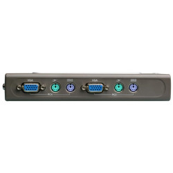 Коммутатор/ DKVM-4K,DKVM-4K/B 4-port KVM Switch, VGA+PS/2 ports