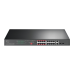 Коммутатор/ 16-Port PoE+ Switch, 16 10/100Mbps RJ45 Ports, 2 Combo RJ-45/SFP Slots, 192W PoE Power