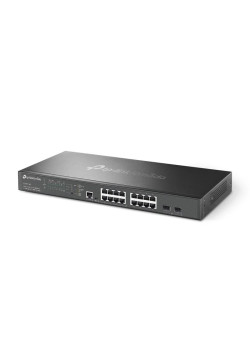 Коммутатор/ Omada 16-Port 2.5GBASE-T and 2-Port 10GE SFP+ L2+ Managed Switch with 8-Port PoE