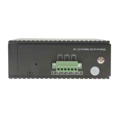 Коммутатор/ OSNOVO SW-80402-I Промышленный PoE коммутатор Gigabit Ethernet на 4GE PoE + 2 GE SFP порта. Порты: 1 xGE (10/100/1000Base-T) с PoE BT (до 90W) + 3xGE (10/100/1000Base-T) с PoE (до 30W) + 2xGE SFP (1000Base-X). Соответствует стандартам PoE IEEE