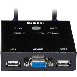 2-портовый KVM-переключатель с портами VGA и USB