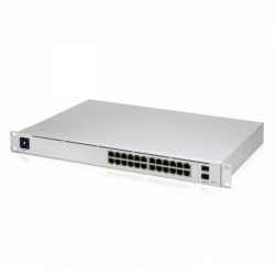 Коммутатор Ubiquiti UniFi Switch 24 PRO  USW-Pro-24  коммутатор в стойку, 24х 1G RJ45, 2х 10G SFP+ {2} (070623)