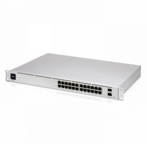 Коммутатор Ubiquiti UniFi Switch 24 PRO  USW-Pro-24  коммутатор в стойку, 24х 1G RJ45, 2х 10G SFP+ {2} (070623)
