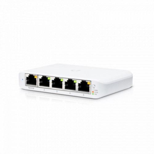 Коммутатор Ubiquiti UniFi Switch Flex Mini  USW-Flex-Mini  коммутатор, 5х 1G RJ45, (029698) {30}