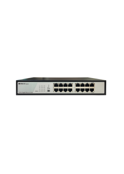 Unmanaged Switch, 16x1000Base-T, 19 Rackmount Kit