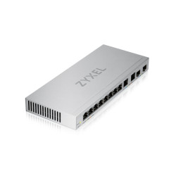 Коммутатор/ Zyxel XGS1210-12 Multi-Gigabit Smart L2 Switch, 8xGE, 2x1/2.5GE, 2xSFP+, Desktop, Silent
