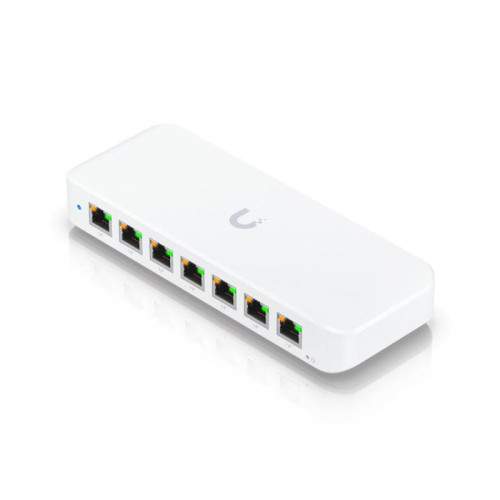 Коммутатор Ubiquiti UniFi Switch Ultra 60W PoE-коммутатор, 8х 1G RJ45, раздача 52 Вт