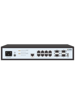 Коммутатор/ Управляемый PoE коммутатор уровня 2+ SNR-S5210G-8TX-POE