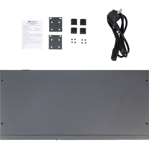 Коммутатор/ Unmanaged Switch 16x1000Base-T PoE, 2x1000Base-X SFP, PoE Budget 200W, Long-range PoE up to 250m, 19 Коммутатор/ Unmanaged Switch 16x1000Base-T PoE, 2x1000Base-X SFP, PoE Budget 200W, Long-range PoE up to 250m, 19