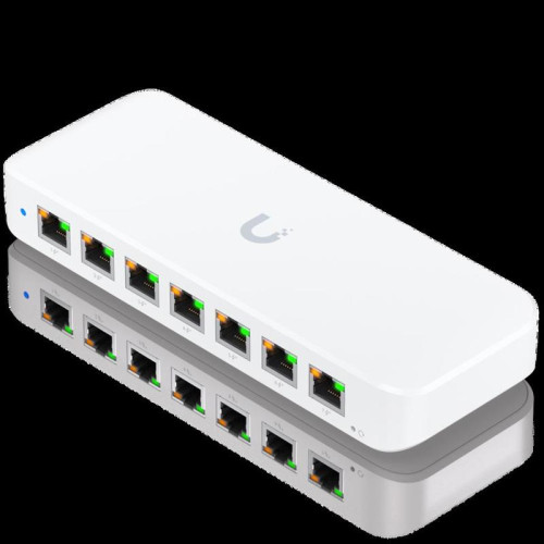 Коммутатор Ubiquiti UniFi Switch Ultra PoE-коммутатор, 8х 1G RJ45, раздача 42 Вт
