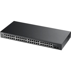 Коммутатор/ Zyxel GS1900-48 Smart L2 switch rack 19