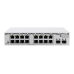 Коммутатор/ MikroTik CSS318-16G-2S+IN is a managed switch equipped with 16 Gigabit Ethernet ports and 2 high-performance 10G SFP+ ports Коммутатор/ MikroTik CSS318-16G-2S+IN is a managed switch equipped with 16 Gigabit Ethernet ports and 2 high-performance 10G SFP+ ports