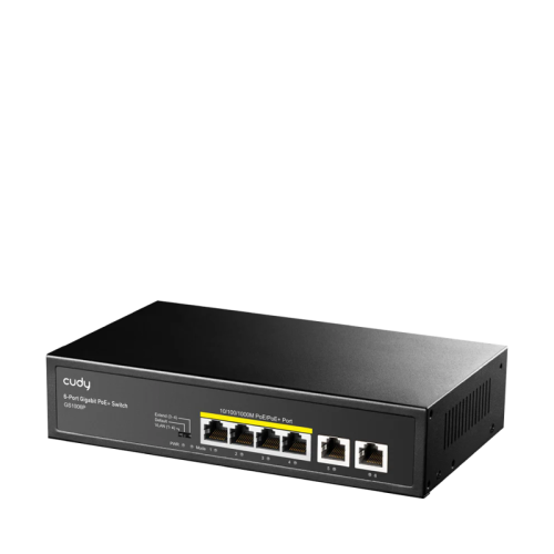 Коммутатор/ 6-Port 10/100/1000M PoE+ Switch, 4-Port 10/100/1000 BASE-T Gigabit PoE+ ports, 2-Port 10/100/1000 BASE-T Gigabit Uplink ports, 802.3at/af, VLAN mode support for port #1 ~ #4, Extend mode support for port #3 ~ #4, Fanless, ±4KV Surge Protectio Коммутатор/ 6-Port 10/100/1000M PoE+ Switch, 4-Port 10/100/1000 BASE-T Gigabit PoE+ ports, 2-Port 10/100/1000 BASE-T Gigabit Uplink ports, 802.3at/af, VLAN mode support for port #1 ~ #4, Extend mode support for port #3 ~ #4, Fanless, ±4KV Surge Protectio