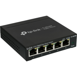 Коммутатор/ 5-Port Gigabit Desktop Easy Smart Switch, 5 10/100/1000Mbps RJ45 ports