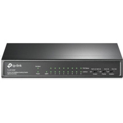 Коммутатор/ 9-port 10/100Mbps unmanaged switch with 8 PoE+ ports, compliant with 802.3af/at PoE