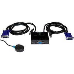 Коммутатор/ KVM-221/C,KVM-221/RU 2-port KVM Switch, VGA+USB ports