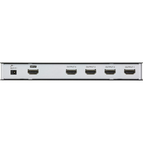 Разветвитель, электрон., HDMI, 1> 4Устройства,  20 метр.(24AWG)/15 метр.(28AWG), F, без шнуров, Б.П. 220> 5.3V, (до 1920x1200 60Hz;HDMI 1.3b/HDCP 1.1;HDTV 480p/720p/1080i/1080pкаскад до 3-х уровней)/ 4 PORT HDMI Splitter W/1.8M W/230V ADP.