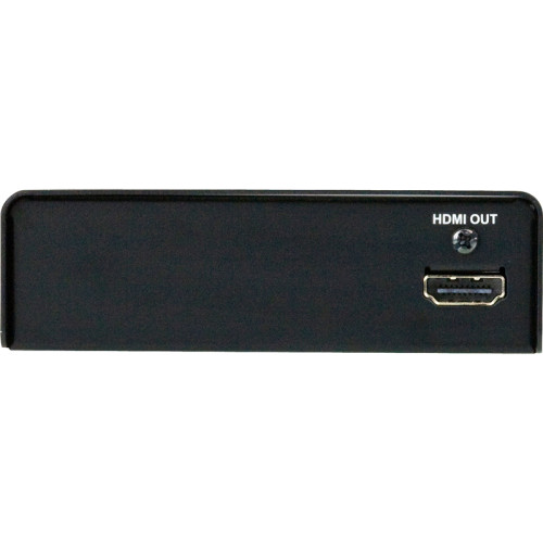 Удлинитель, HDMI, 100 метр., 2xHDMI+RJ45, F, без шнуров, 2xБ.П. 220> 5.3V, (по витой паредо 4kx2k 60HzHDTV 480p/720p/1080i/1080pподдержка HDCPпорт RS232) применмик/ HDMI HDBaseT Extender Receiver W/EU ADP.