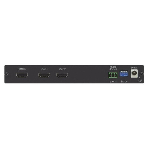 Усилитель-распределитель 1:2 HDMI UHD; поддержка 4K60 4:4:4, HDMI 2.0 [10-804080190]