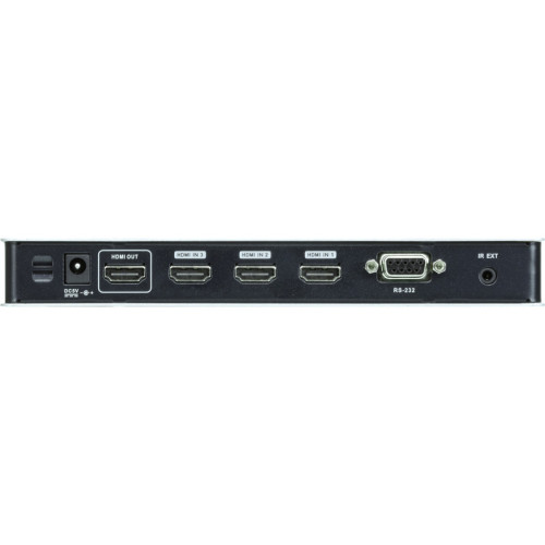 Переключатель, электрон., HDMI, 4> 1 телевизор/панель,Шнур HDMI 1.8м., (1600x1200 60Hz 480P/720P/1080i/1080P HDMI 1.2/HDCP упр. с помощью ИК пульта или RS232)/ 4 PORT HDMI SWITCH W/1.8m W/EU ADP Переключатель, электрон., HDMI, 4> 1 телевизор/панель,Шнур HDMI 1.8м., (1600x1200 60Hz 480P/720P/1080i/1080P HDMI 1.2/HDCP упр. с помощью ИК пульта или RS232)/ 4 PORT HDMI SWITCH W/1.8m W/EU ADP