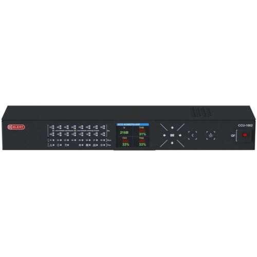 Контроллер Elemy CCU-1002/16 дл.80мм шир.350мм выс.44мм 1U черный