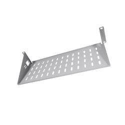 Полка перфорированная консольная 2U, глубина 200 мм