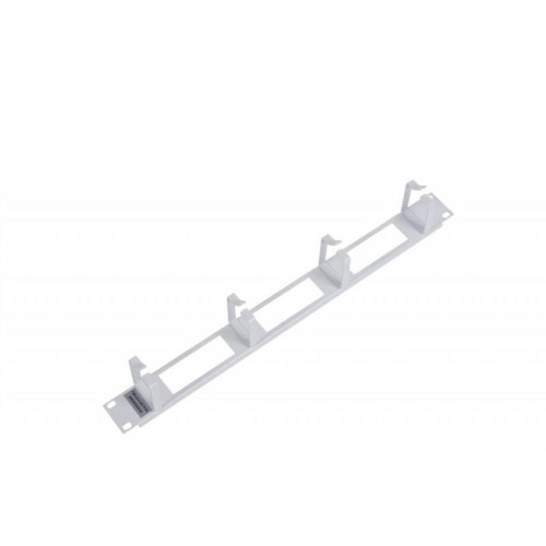 Кабельный органайзер горизонтальный ЦМО ГКО-О-4.62 односторонний окна 1U шир.:19