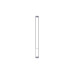 Longitudinal cable channel for cabinets of the Uniprom series, 1U, black